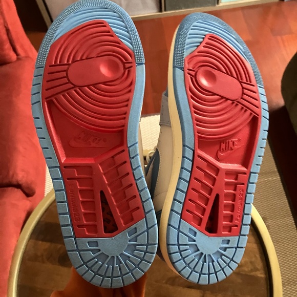 Nike Women's Air Jordan 1 Zoom CMFT 'University Blue' DV1305-004 Size 11.5 M10 - Picture 8 of 8